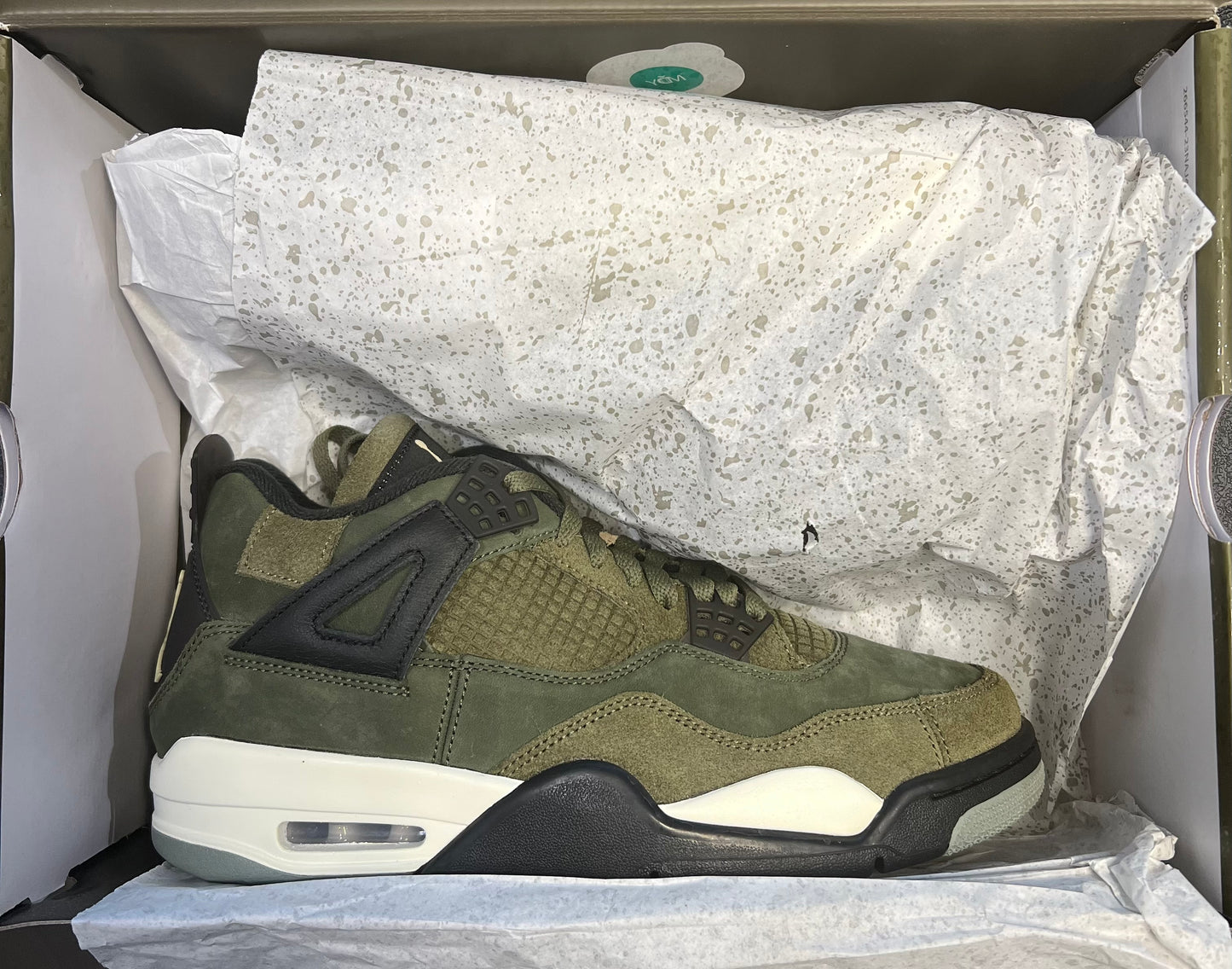 Jordan 4 Retro SE Craft Medium Olive Size 9.5