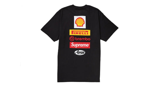 Supreme Ducati Logo Tee Black Size Medium