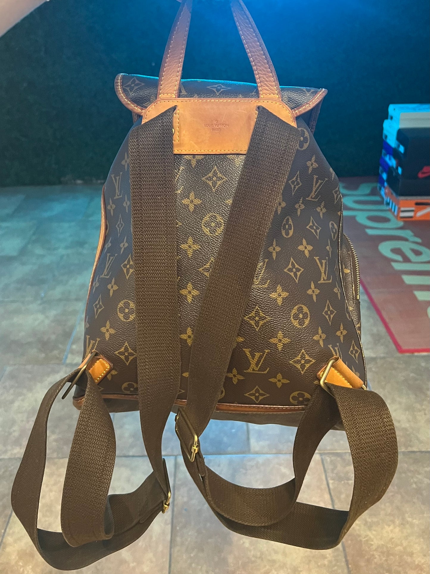 Louis Vuitton Bosphore Backpack Canvas (Discontinued) Preowned