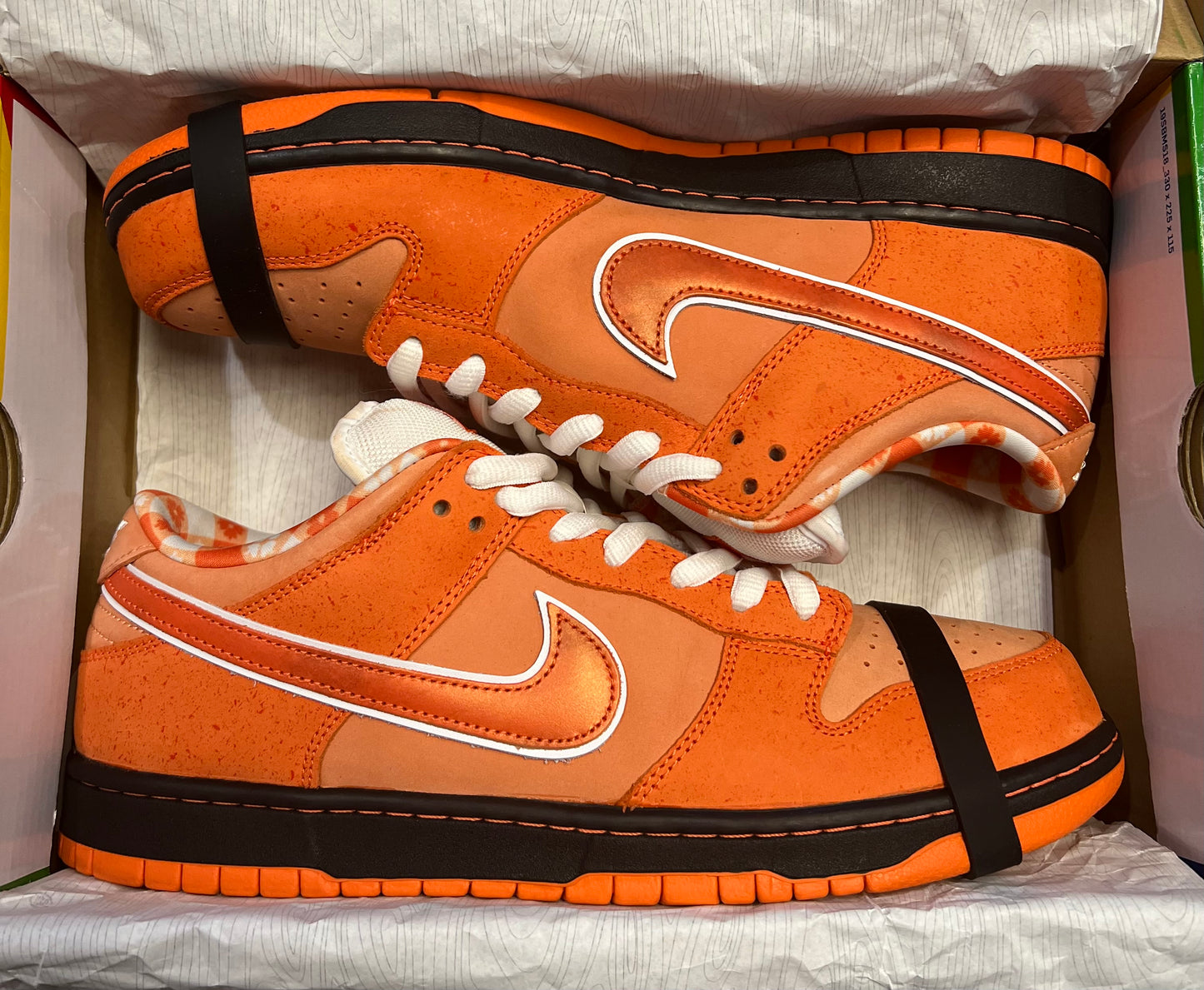 Nike SB Dunk Low Concepts Orange Lobster Size 12 VNDS